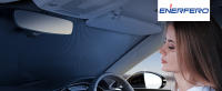 Enerfero-Parasol de Coche,Parasol de Ventana Delantera Parasol Luna de Coche Metalizado Protección Rayos UV Parabrisas, Protector Solar Camionetas,Turismo,Todoterreno, Furgonetas - details 0