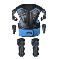Traje De Armadura Para Motocicleta Para Niños Con Protector De Torso Y Guantes De Rodilla Y Codo Para Motocross Equipamiento De Seguridad Para Deportes Acuáticos - details 2