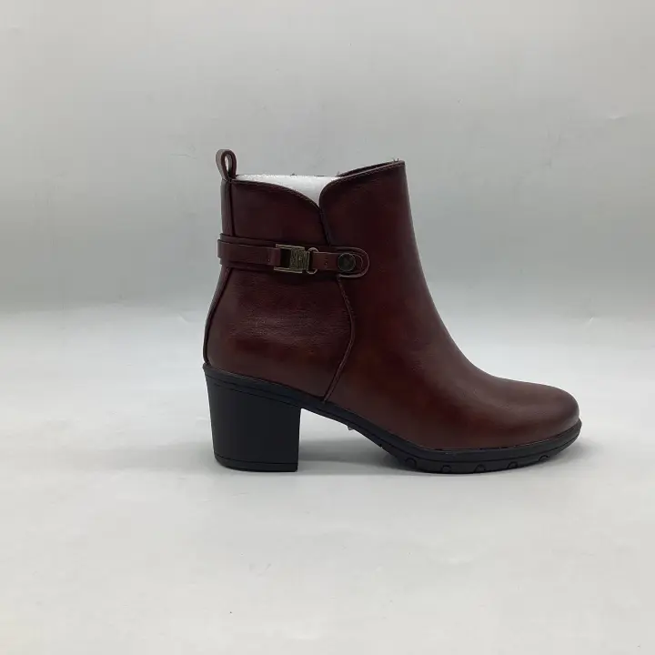 Virucci - Botines Casual de Mujer Cómodas Modernas VRA-1039 disponible en Cuero, Marrón, Negro - 1