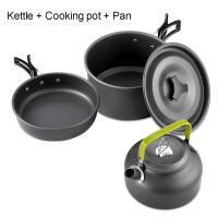 Juego De Cocina Para Camping LISM Para 2-3 Personas Sello Antigoteado Con Vaso De Té Aluminio Plegable Para Picnic Al Aire Libre - details 25