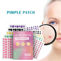 600pcs Parches De Acné De Cinco Colores Mixtos Parche De Estrella Para Cubrir Impurezas Herramienta De Maquillaje Y Cuidado De La Piel - details 4