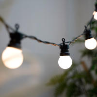 Luz De Cadena De Jardín LED G50 Milky IP44 Impermeable Para Fiesta Navidad Boda Camping Decoración De Año Nuevo 23M Con 100 Luces - details 0