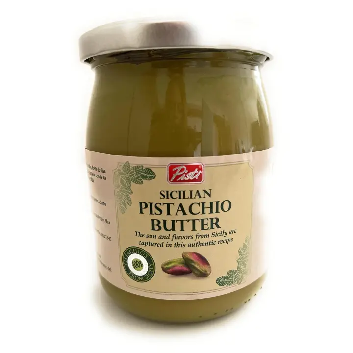 PISTI Crema de pistacho para untar - Bote cristal 600grs neto - 1