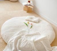 Carpetilla De Piso Para Bebés Coreana Circular Y Removible Alfombra De Tent Para Niños Bordada a Mano Tamaño Grande Algodón No Tóxico Para Edades 0-6m Hasta 7-12Años - details 5