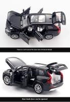 Modelo De Coche Volvo XC90 SUV a Escala 1:32 Con Sonido Y Luz Juguetes Para Niños Decoración De Casa Metal No Edible Para Mayores De 14 Años - details 6