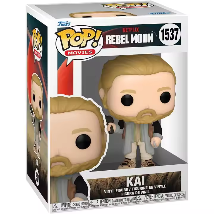 FUNKO POP - Movies - Rebel Moon - Kai - Idea De Regalo - Juguete Divertido - Coleccionable - Edad recomendada mayores de 3 años - 1