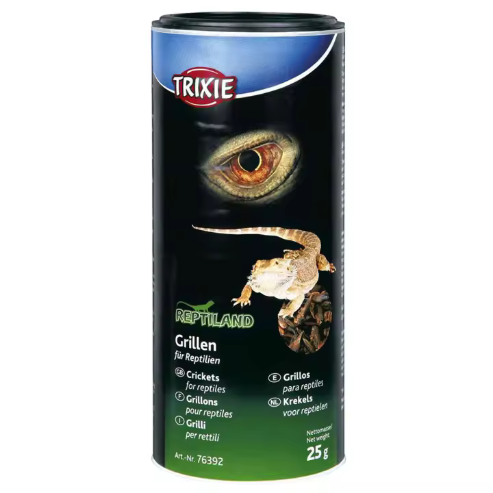 TRIXIE Grillos | Grillos deshidratados, 250 ml/25 g - 1