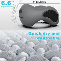 Almohada De Cuello Multifuncional En Forma De U De Espuma Suave De Rebound Lento Para Descanso Viaje Salud Cervical Masaje Almohadas De Tamaño Mediano Material Algodón 100% Relleno De Espuma De Memoria - details 18