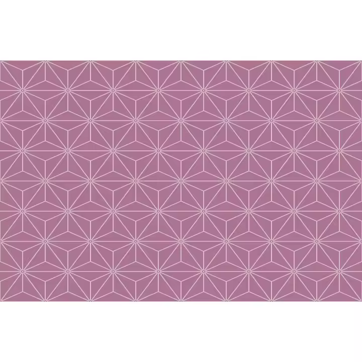 VINILKO, Alfombra de vinilo Edelweiss marsala 100x150 cm - 1