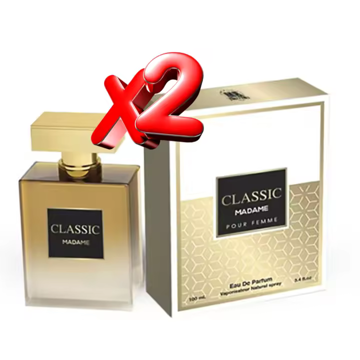 2 UNIDADES Classic Madame Eau de Parfum pour femme 100ml Montage Brands Fragancia inspirada en otros perfumes Perfume Mujer - 1