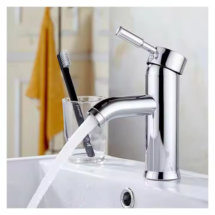 Grifo de Baño BET, Grifo de Lavabo Blanco, Alta Calidad, Resistente Al Desgaste - 1
