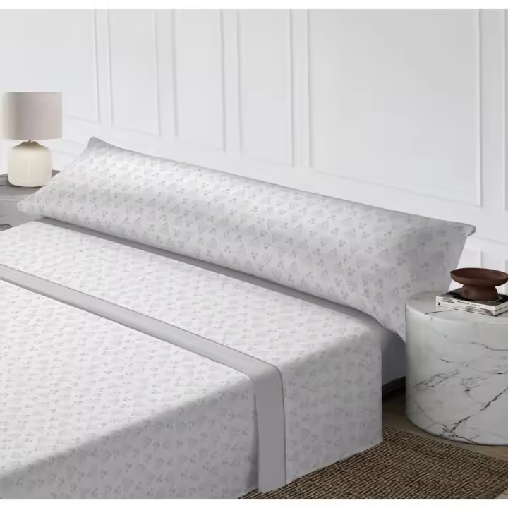 Juego de sábanas ligero, suave, fresco. Juego de Cama 100% Microfibra tacto Satén. Cama de 90,105,135. Primavera, Verano. Dormitorio Elegante, Alegre, Colorido - 1