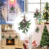 Falsas Ramas De Mistletoe Artificiales Con Efecto De Niebla Decoración Festiva Para El Hogar Y Navidad Ramas Duraderas De Flores Artificiales Para Uso Interior En Invierno - details 4