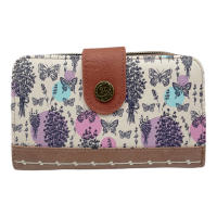 Cartera mediana Sweet Candy con solapa de la Colección Viajes C-062-01 15.5x9.5x4cm. - details 6