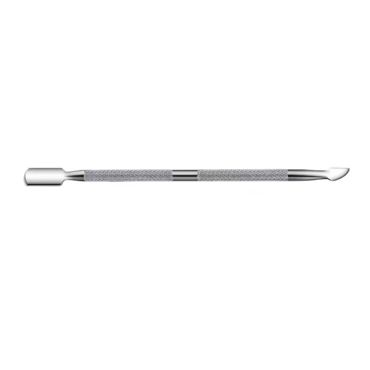 Doble Final De Acero Inoxidable Limpiador De Corteza De Uñas Herramienta De Cuidado De Uñas Y Pies Para Manicura Y Pedicura Eliminador De Piel Muerta - 1
