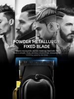 Cortadora De Pelo KIKIDO Para Hombres Máquina De Corte Inalámbrica Con Pantalla Digital Ajustable Para Peluquero Corta Fácilmente En Seco Y Húmedo Tiempo De Uso 160 Minutos - details 4