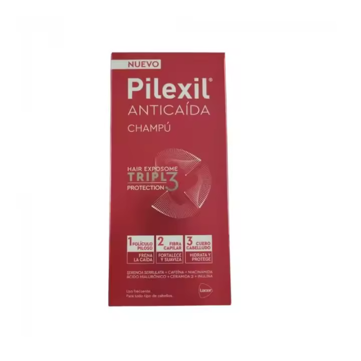 Pilexil Champú Anticaída Hair Exposome Triple Protection - 1