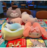 Almohada De Viaje Para El Cuello En Forma De U De Memoria Espuma Gruesa Kuromi My Melody Pochacco Cinnamoroll Lavable Para Niñas - details 10