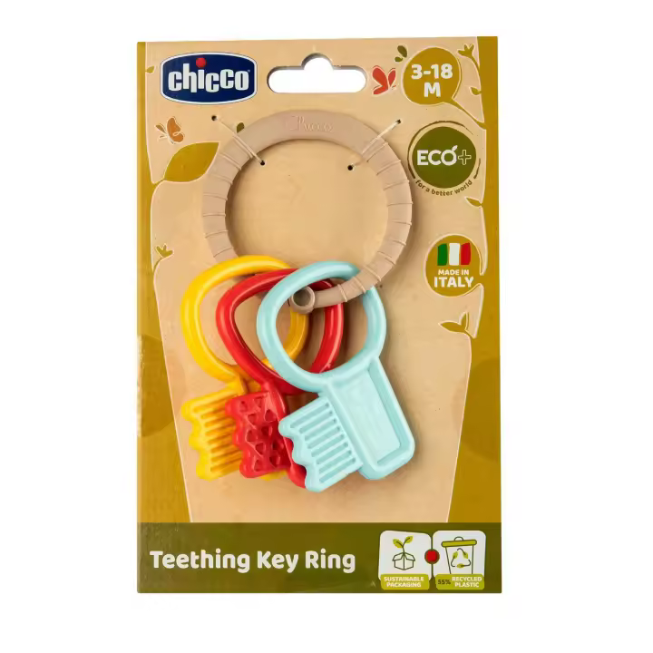 Llavero dentición Eco+ - sonajero de llaves Chicco - 1