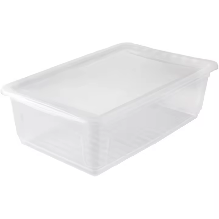 Cajas de almacenaje, Natural Transparent, 59 x 39 x 18 cm KEEEPER - 1