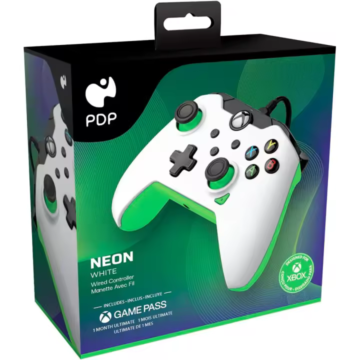 Mando Controller PDP Neon White + Green Xbox Series - PC - Licencia Oficial Microsoft - PDP (Compatible PC) - 1