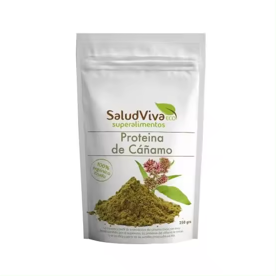 Salud Viva - Proteína de Cáñamo BIO - Constructor Muscular - 250g - 1