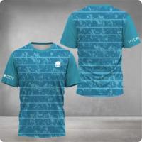 Camiseta De Tenis De Pádel Para Hombres 2024 Transpirable Y Secado Rápido Manga Corta Deporte Al Aire Libre Casual - details 13