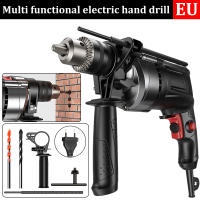 Taladro Eléctrico Multifuncional Con Enchufe EU/US Potente Martillo De Impacto Velocidad Variable Infinita Herramientas Eléctricas Para DIY En El Hogar - details 0