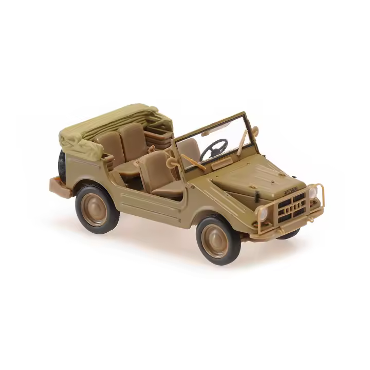 MINICHAMPS 1/43 DKW MUNGA KHAKIGREY SATIN 1955 - 940016101 - 1