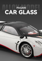 Modelo De Coche Pagani Huayra Sinosaurus a Escala 1:18 Con Sonido Y Luz Vehículo De Metal Para Colección Juguete Para Niños Regalo - details 7
