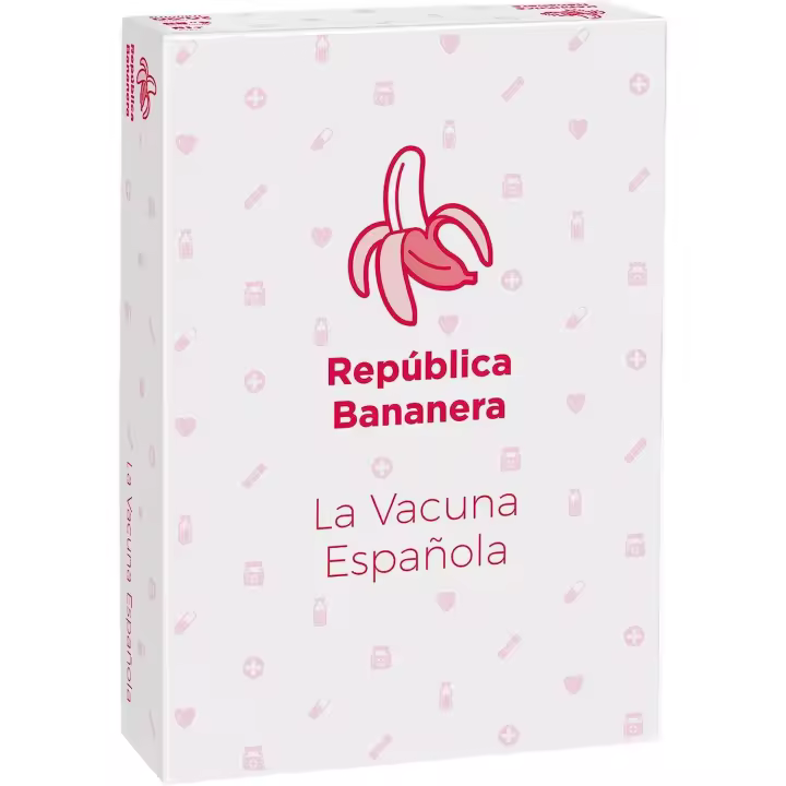 República Bananera La Vacuna Española - Juego de Cartas para Fiestas - 150 Cartas - Diseñado y Fabricado en España - 1