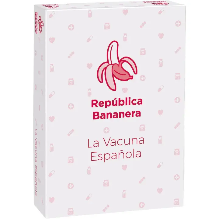 República Bananera La Vacuna Española - Juego de Cartas para Fiestas - 150 Cartas - Diseñado y Fabricado en España - 1