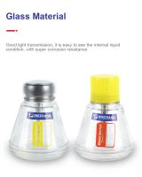 Dispensador De Líquido De Vidrio Para Reparación De Teléfonos MECHANIC SD150A/B/C 150ML Antiestático Previene Volatilización Botella De Alcohol De Tipo Presión - details 4
