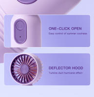 Mini ventilador de mano USB portátil de escritorio, Alta Energía Eólica, Gift de Verano para estudiantes - details 7