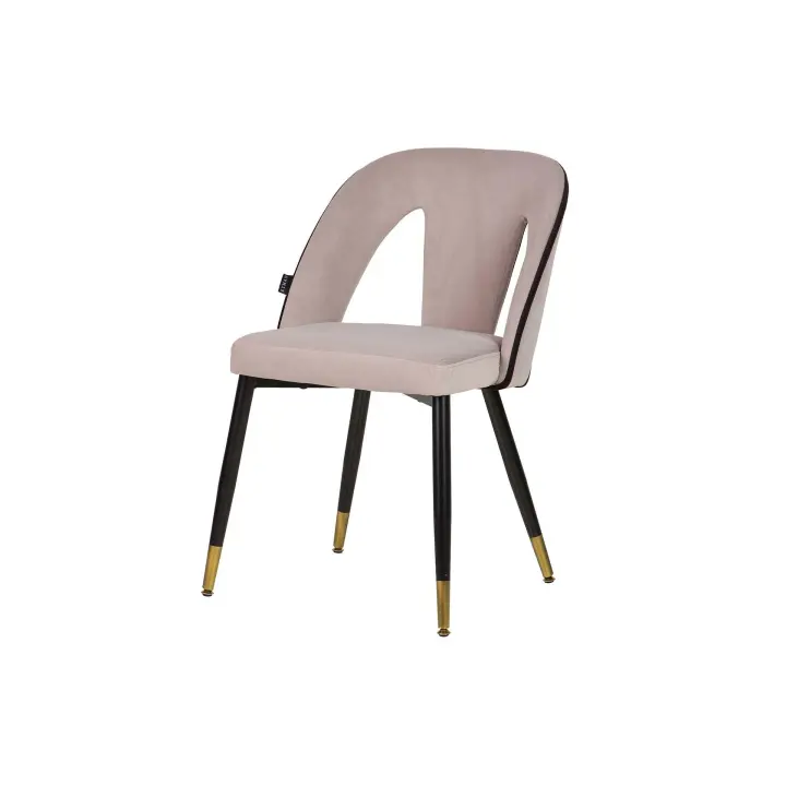 Silla Velvet Gris Stowe 49x54x82 Cm - 1