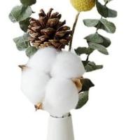 Florero alto cónico de cerámica, florero decorativo, florero cónico de mesa, floreros pequeños de cuello estrecho para el hogar, mesa de boda, dormitorio, sala de estar, escritorio de oficina - details 0