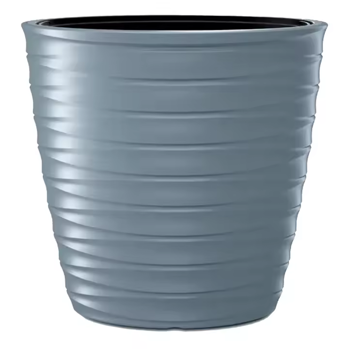 Maceta Prosperplast FREZE 44L con Depósito y Dimensiones 383x383x579 en Gris Claro - 1