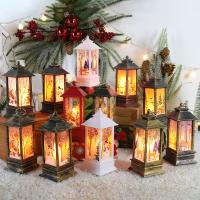Lámpara De Santa Claus Para Navidad Decoración De Casa Luces De Viento Feliz Navidad Adornos Para Xmas Y Año Nuevo 2022-2023 - details 1