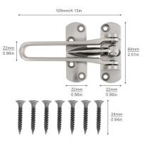 Cadena De Puerta Antirrobo Para Hogar Y Hotel Cerradura De Barra Para Puerta Con Latch Seguridad U Swing Front Door Material Aleación De Zinc - details 1