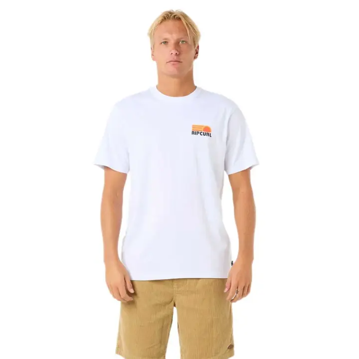 Rip Curl Camiseta De Manga Corta Surf Revival Stacked - 1