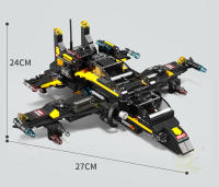 HUIQIBAO SWAT Camión De La Estación Policial Bloques De Construcción Modelo Para Niños Juguetes Educativos Helicóptero Y Coche De Figuras De La Ciudad - details 16