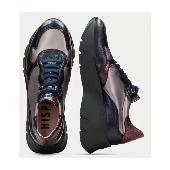 Shoes Deportivo marca Hispanitas para mujer en color acero - 1