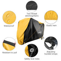 Cubierta Para Motocicleta Impermeable Protectora Contra Polvo Y UV M L XL XXL XXXL Cubierta De Motocicleta Para Interior Y Exterior - details 1