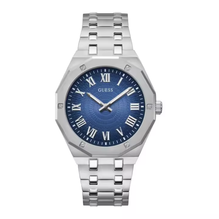 Accesorios Relojes Guess Reloj Asset Plateado Hombre - 1