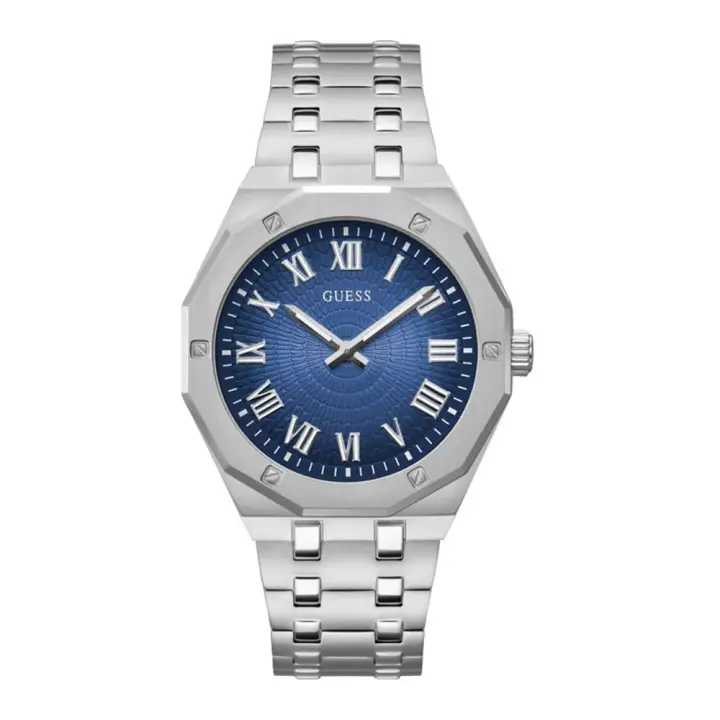 Accesorios Relojes Guess Reloj Asset Plateado Hombre - 1