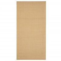 vidaXL Alfombra de sisal natural 100x200 cm Alfombras de área  Alfombra de Piso para Sala de Estar Dormitorio Habitación Salón - details 0