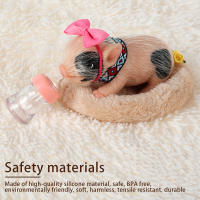 Muñeco De Cerdo Realista De 6 Pulgadas En Silicona Suave Mini Muñeco De Cerdo Recién Nacido Animal Realista Juguete - details 0