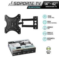 ALLPERCOM  Soporte TV Pared Inclinable Giratorio Extensible 14-42'' - details 1