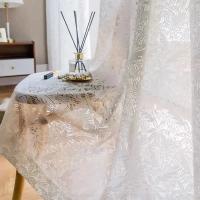 Nuevas Cortinas De Tules Para Sala De Estar Blanco Encaje Transparente Cortina De Balcón Y Ventana De Bahía Semi-ocultación Para Dormitorio - details 3