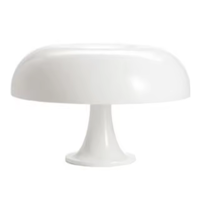Lámpara De Mesa Orange Danish Mushroom Decoración Para Iluminación Interior De Dormitorio Lámpara De Escritorio Lámpara De Noche Con Bombilla Incluida Estilo Moderno - 1